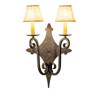 Angelique 2 - Light Candle Wall Light
