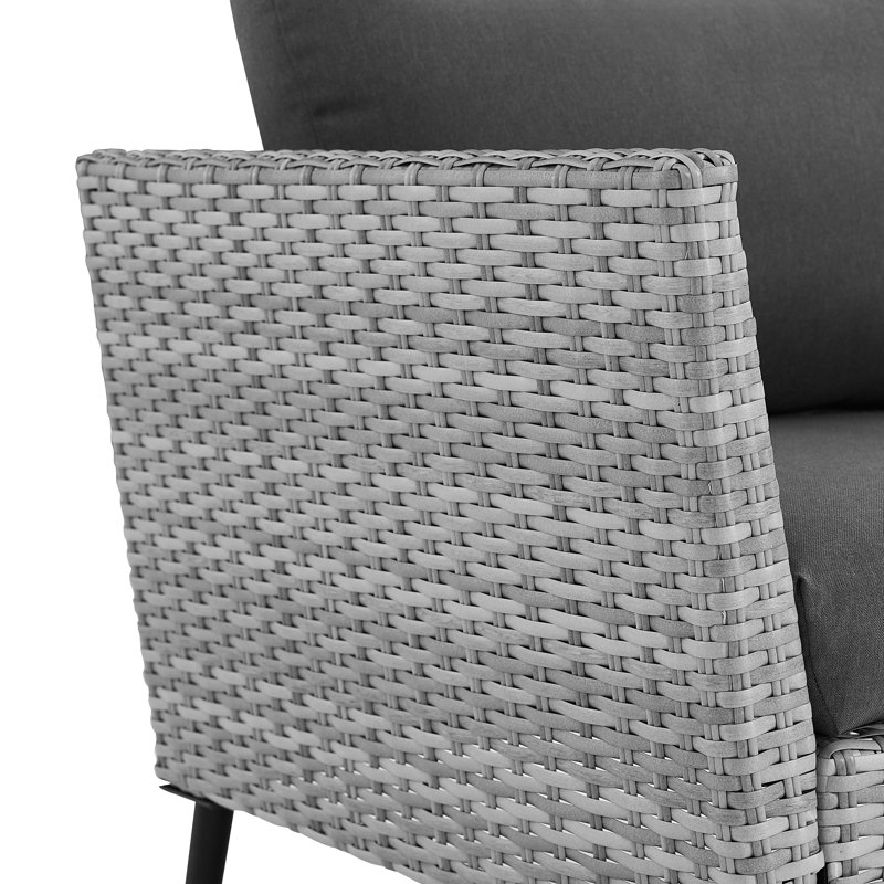 Chaise de patio avec coussins Mosier