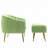 Accent Armchair with Ottoman-1712181956