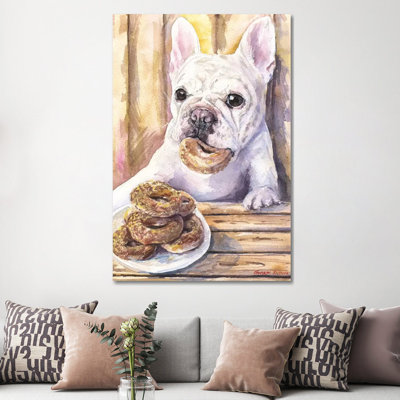 Cafe I by George Dyachenko - Wrapped Canvas Painting