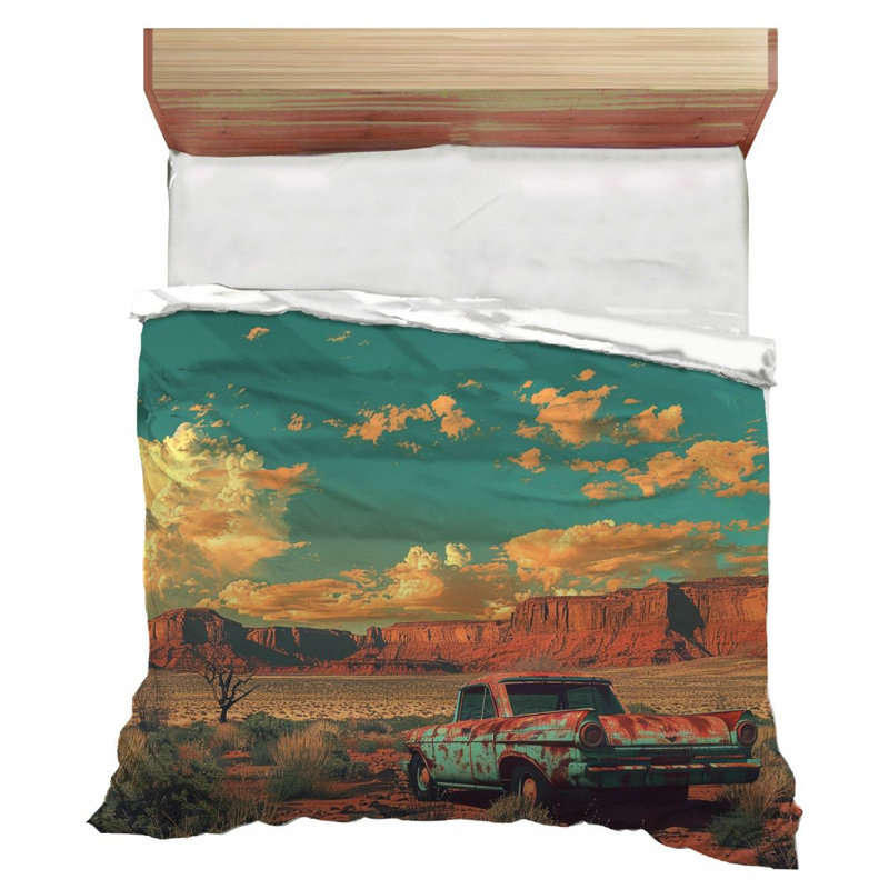 Édredon Desert Landscape, Édredon très grand