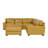 Kimesville Upholstered L-Shaped Sectional Reversible-666259851