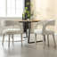 Chaises de salle à manger rembourrées modernes avec accoudoirs pour la cuisine / salle à manger / salon-729781005-729781006