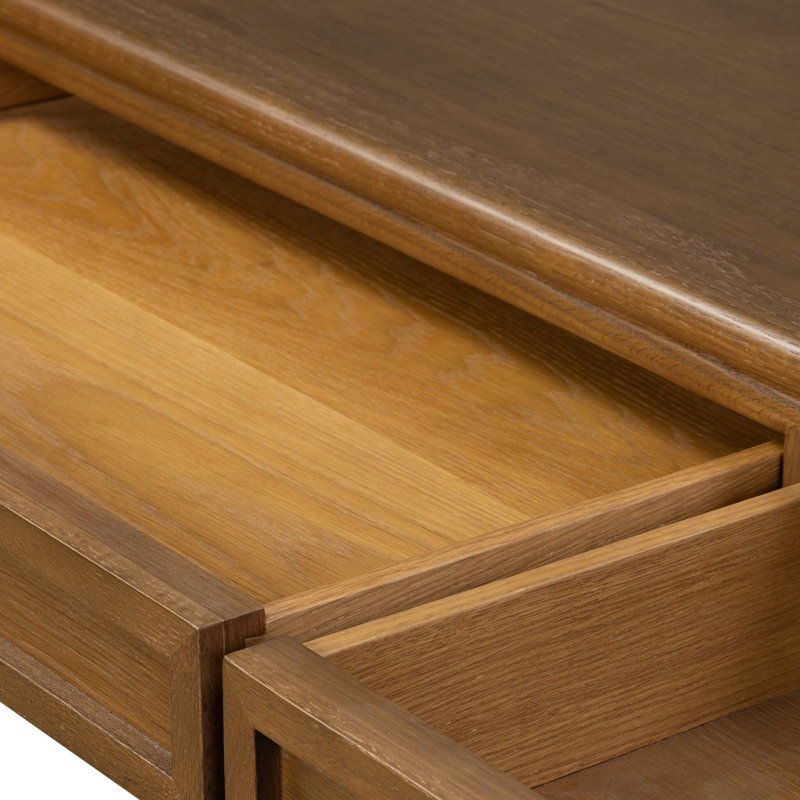 Abidemi Solid Wood Writing Desk