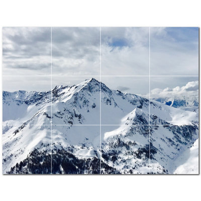 Carreau de céramique décorative 12,75 po x 17 po PT500886: 4,25 po x 4,25 po (ensemble de 12)