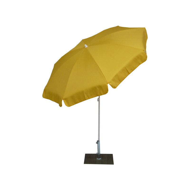Harrietstown 190cm Tilt Market Parasol, Yellow