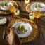 Blush And Pine Color Block Round Placemat Set Of 4-84393705