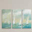 «Ocean Breeze», ensemble de 3 peintures sur toiles-608668019