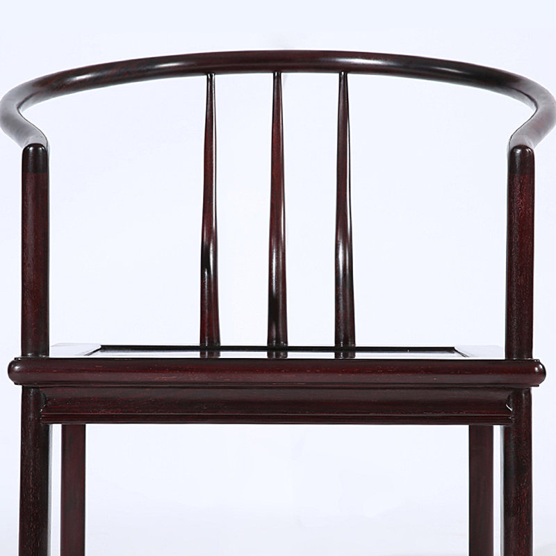 Chaise berçante en bois massif fabriquée à la main Elegant