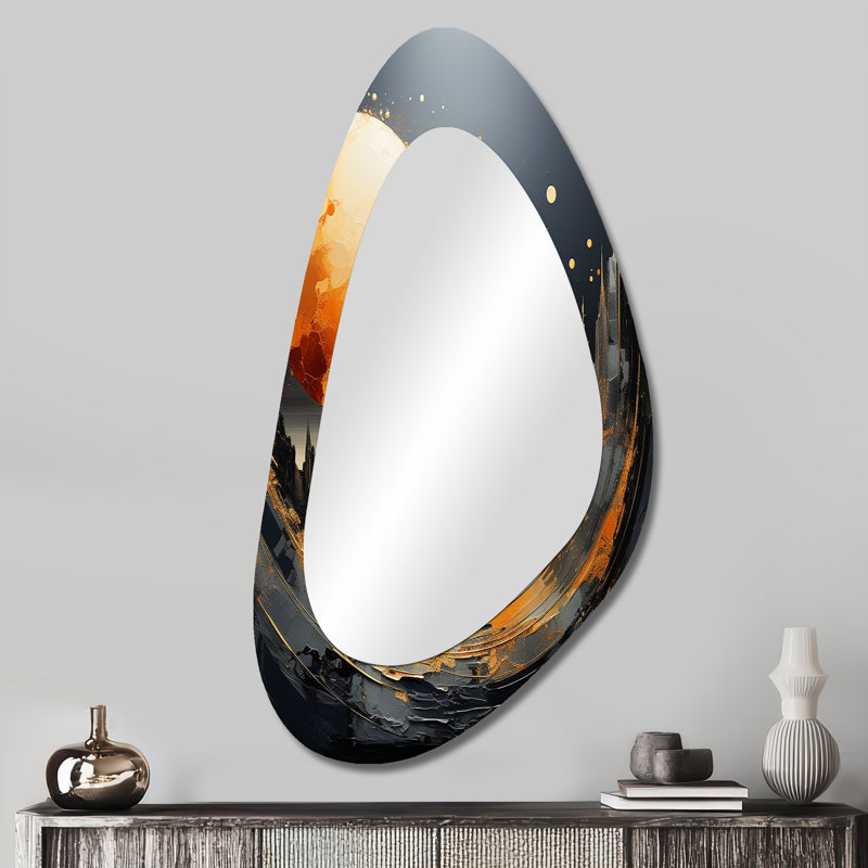Miroir mural Donegan Gavril - Moose Landscape Mountains