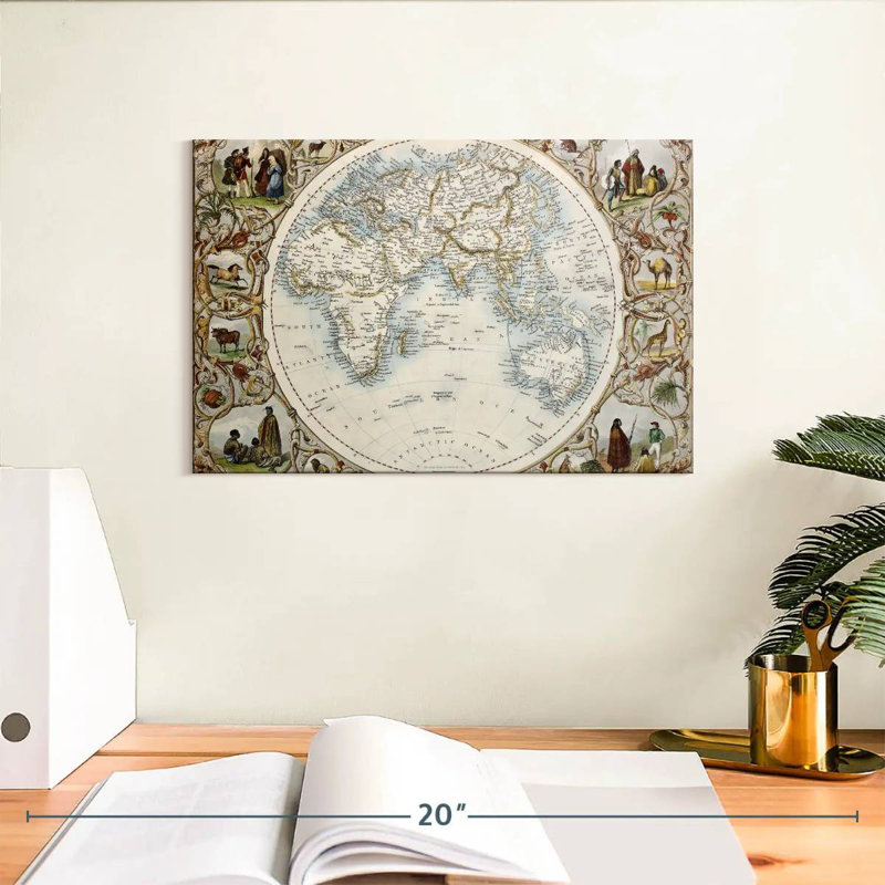 Keiri World Atlas, H 8 po x l 12 po