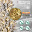 1.38' H Lighted Artificial Christmas Tree