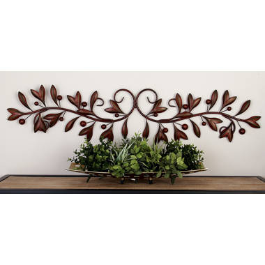 Gracie Oaks Handmade Traditional Plants & Flowers Wall Decor on