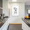 «Bless This Mess» par Susan Ball, art mural en verre acrylique
