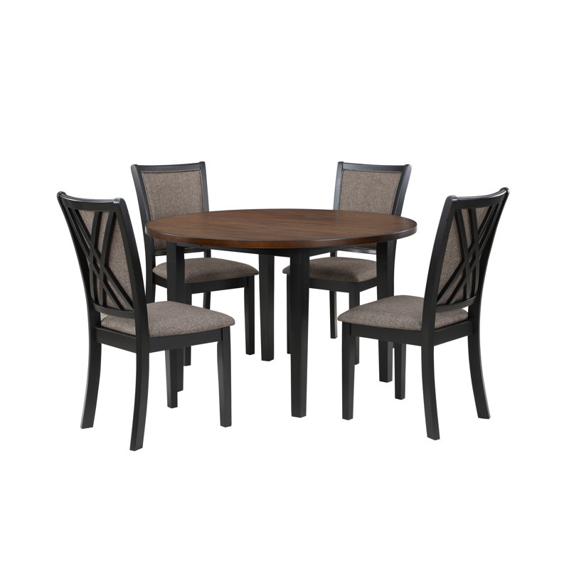 Gimlet 4 - Person Solid Wood Top Four Leg Dining Set