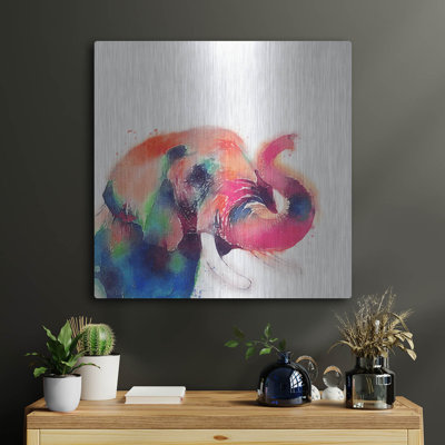 Lark Manor ™ «The Majestic Ii» par Jacqueline Maldonado, art mural en métal