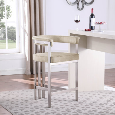 Tabouret de comptoir court 26 po Marcello