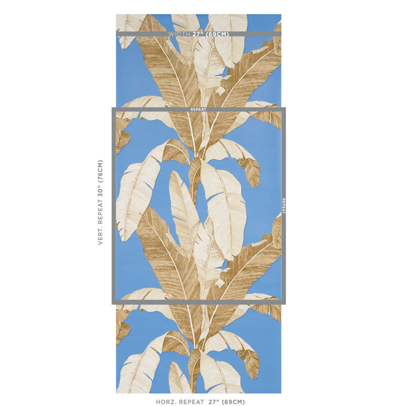 Erisimo Wallpaper, Blue