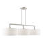 Luminaire suspendu linéaire à 3 lumières pour îlot de cuisine Konur-177086187