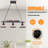 3-light Dimmable Kitchen Chandelier