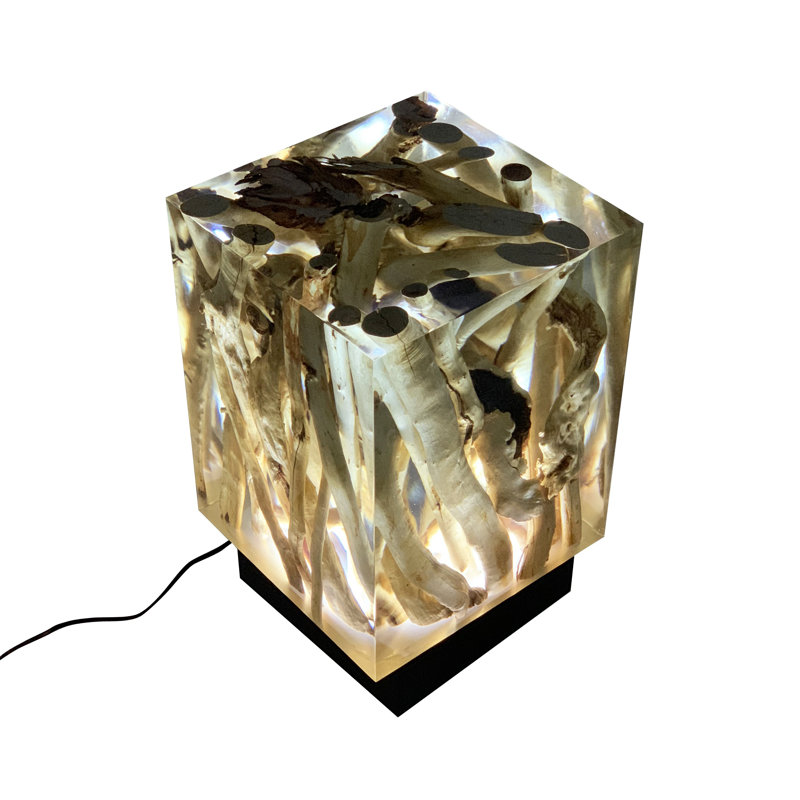 Lampe de table 18,1 po noire