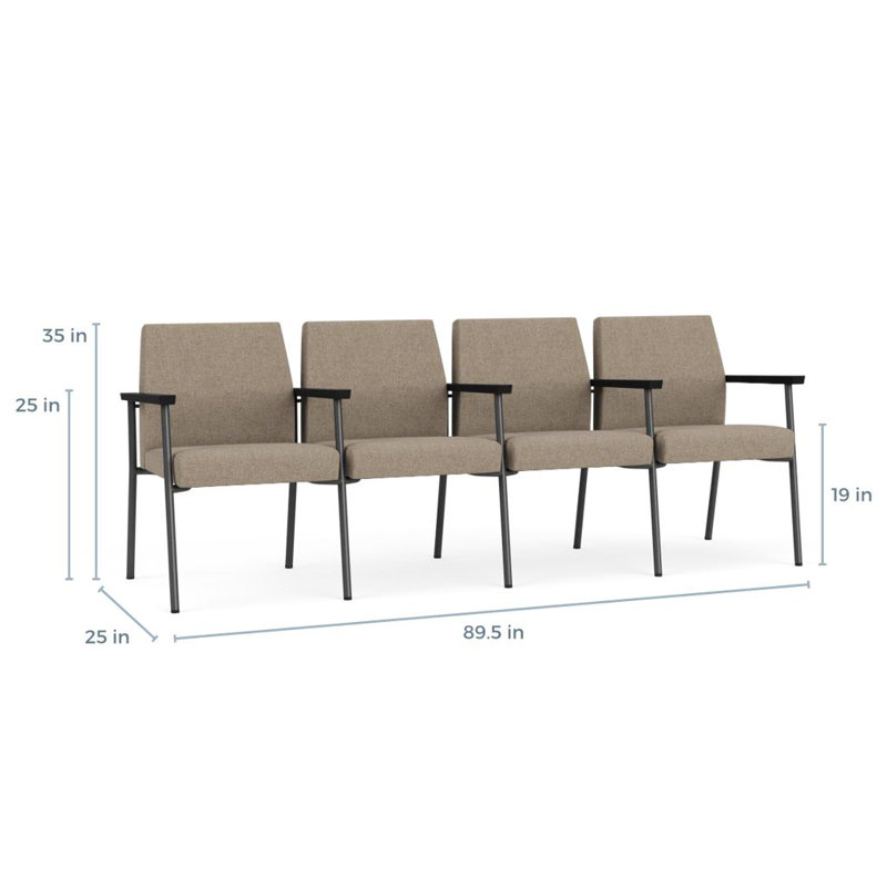 Lesro Siège tandem Mystic, Gris anthracite, Limon Archetype