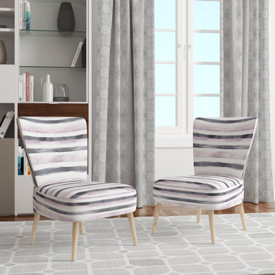 Chaise d'appoint Modern - Chaise d'appoint grise et grise