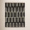 Wesler Dark Brown Ivory Hand-Knotted Wool Rug