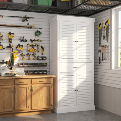 71.6"H Garage Storage Cabinets with Drawer