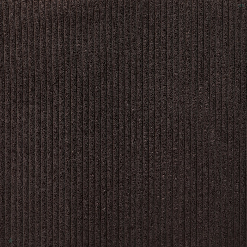 Canapé modulaire réversible 105 po Corduroy, Chocolat