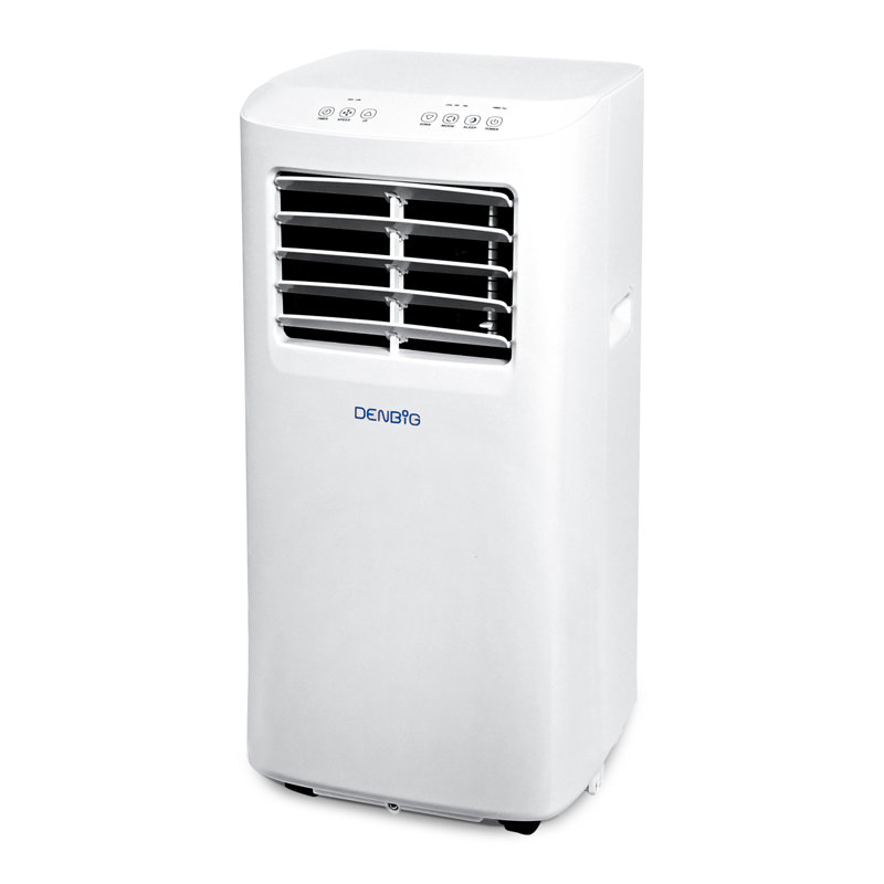 7000 BTU (5100 BTU DOE) 3-in-1 Portable Air Conditioner with 2-Speeds Fan, Dehumidifier, Remote and LCD Panel