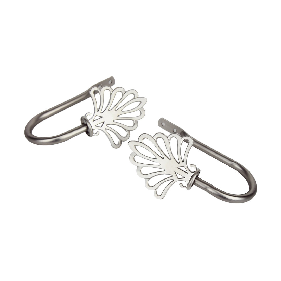 Rimmer Curtain Holdback (Set of 2) Fleur De Lis Living 