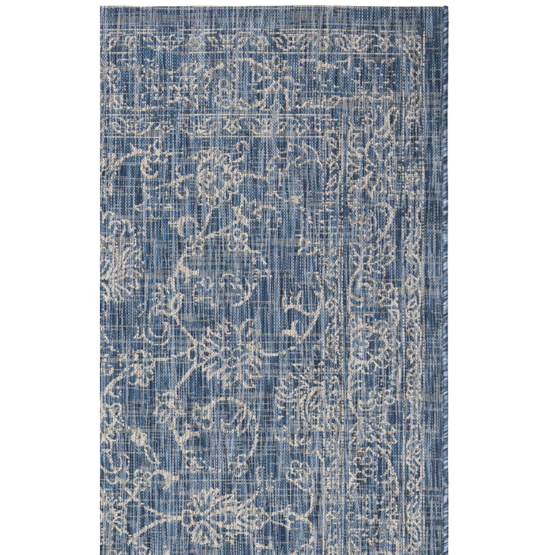 Tapis oriental d'intérieur / extérieur Biston Performance, Rectangle 9 pi x 12 pi