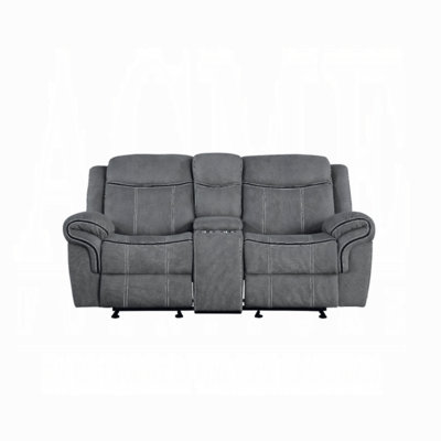 Arthur Motion Loveseat & Console w/USB Port