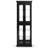 Wood/Glass Lighted Curio Cabinet 71" H-592665719