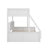 Twin XL Over Queen Bunk Bed With Storage Cabinets And USB Ports-1203978512