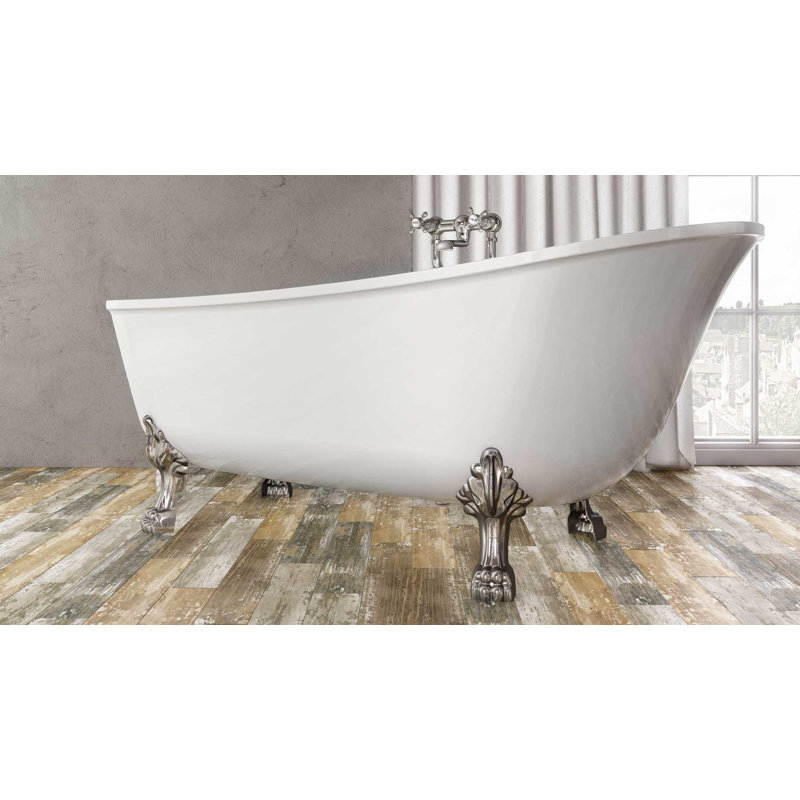 1500mm x 735mm Soaking Acrylic Bathtub