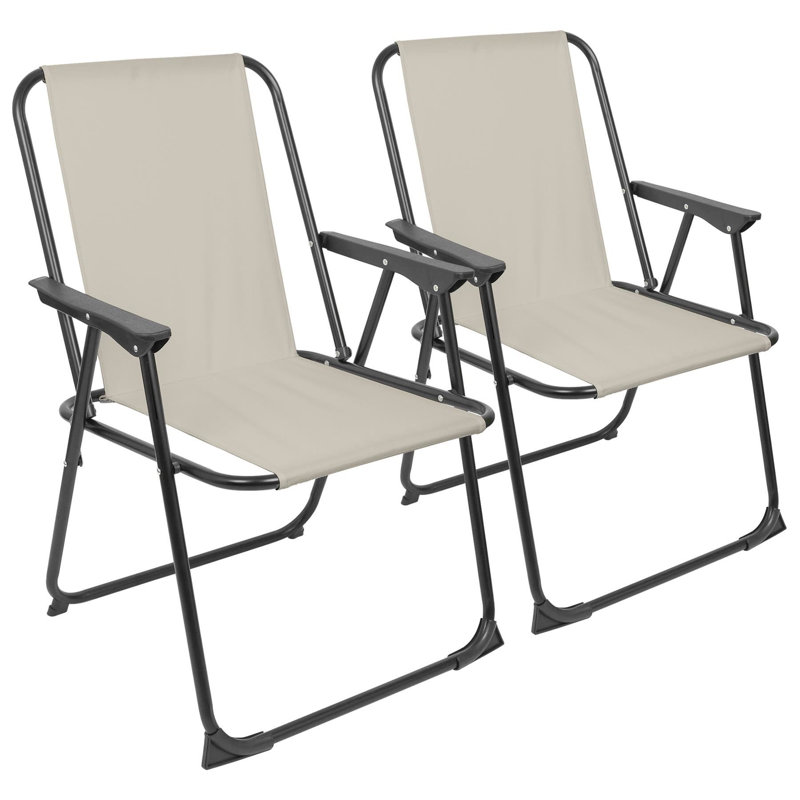 Folding Camping Chair, Beige