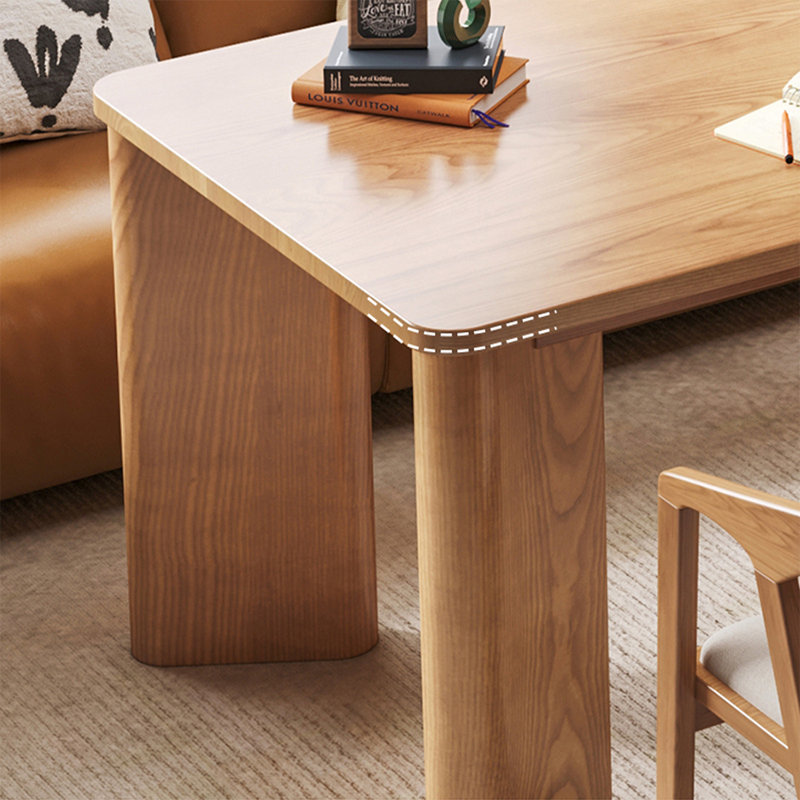 Bureau d'écriture Burlywood, H 29,53 po x l 70,87 po x P 31,5 po