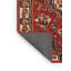 Tapis à motif oriental rouge / ivoire-1163241235