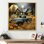 " Yellow Pickup Truck Rustic Rides III "
