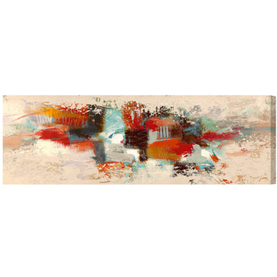 Spring Abstract by Lucas - Wrapped Canvas Painting