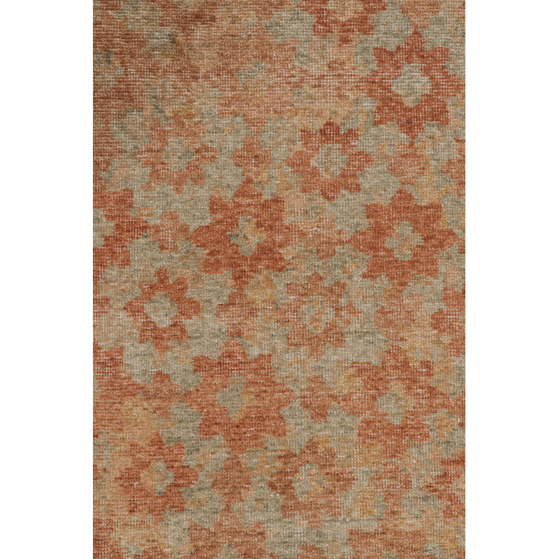 Distressed Homage Floral Area Rug, Runner 3' x 8'