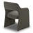 Rynisha Boucle Armchair Dining Chair-814395640