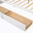 Laella Manufactured Wood,Solid Wood Bookcase Bed-57347453-1794832