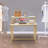 Gold Two-Layer Display Shelf Purse Display Stand