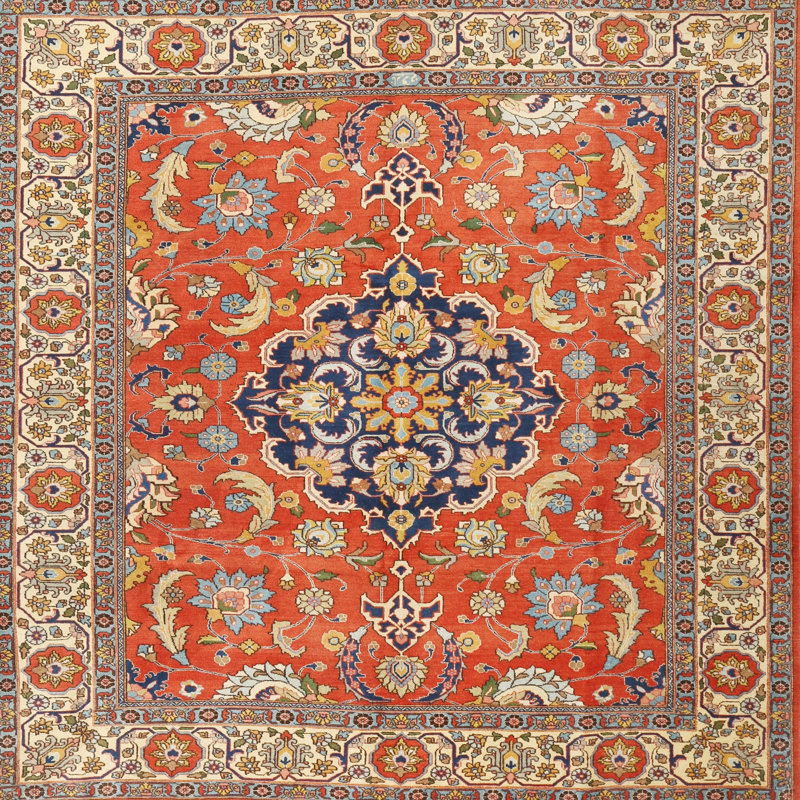 Murfee Oriental Indoor Rug, Round 3'