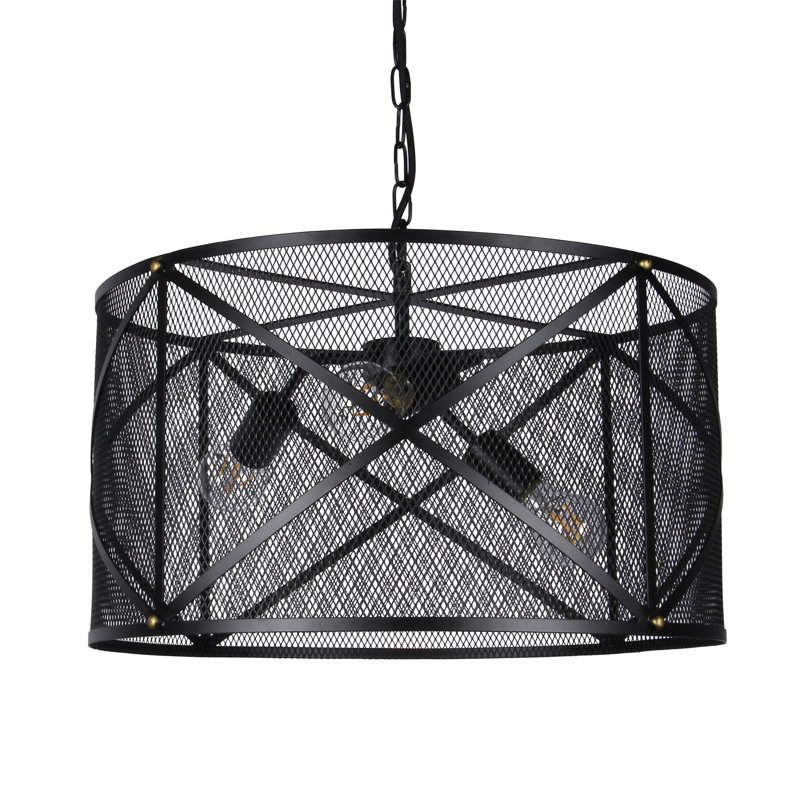 Cullum 3 - Light Dimmable Drum Chandelier