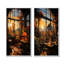 Ensemble de 2 décorations murales usine après-midi-1476168978-1476169004