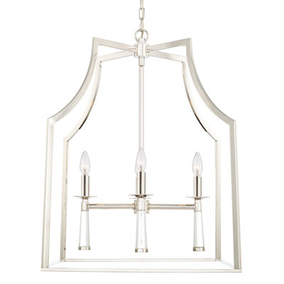 Baxter 4-Light Shaded Chandelier